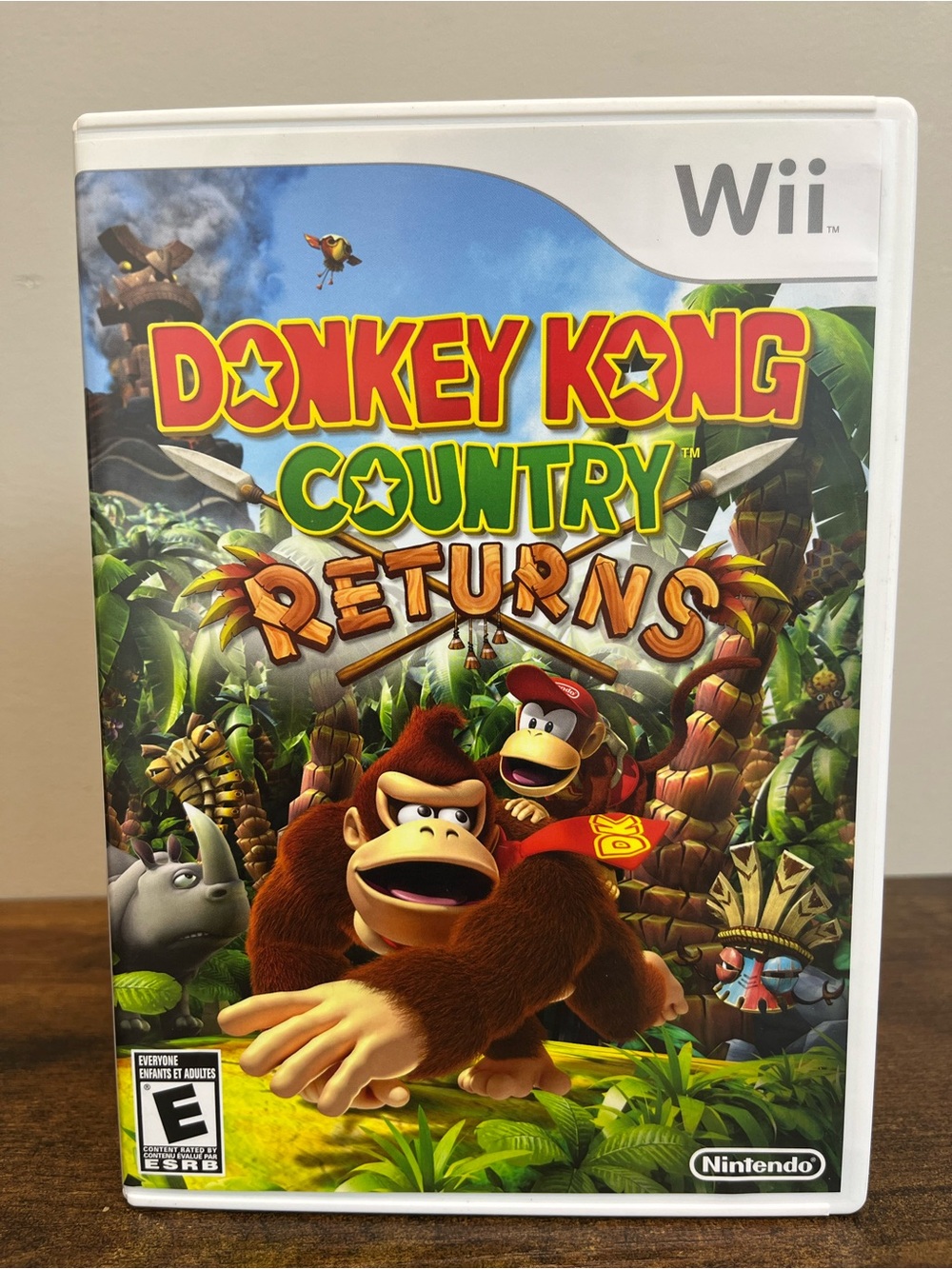 Donkey Kong Country Returns (Nintendo Wii, 2010) Complete